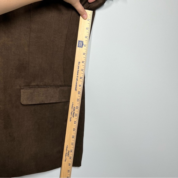 Lauren Ralph Lauren Sport Coat Men’s 44L Single Breast Faux Suede Blazer 110724 - Picture 6 of 16